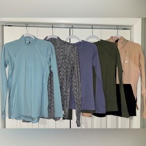 Columbia, Athleta, Adidas Terrex Athletic Tops Bundle